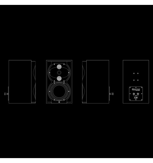 Perlisten R4b - Kolumny podstawkowe Hi-End (para)