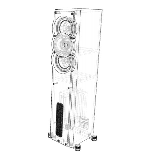 Perlisten A3t - Kolumny głośnikowe podłogowe (para)