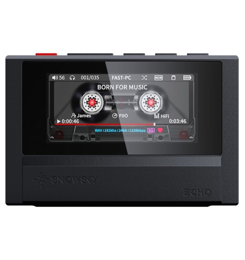 FiiO Snowsky ECHO - Przenośny odtwarzacz muzyczny DAP Hi-Res Audio z Bluetooth