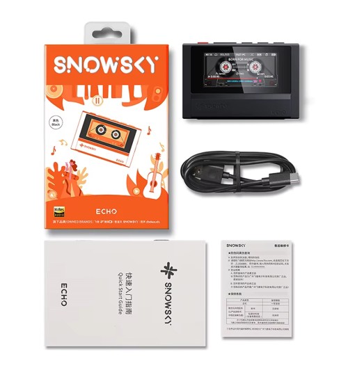 FiiO Snowsky ECHO - Przenośny odtwarzacz muzyczny DAP Hi-Res Audio z Bluetooth