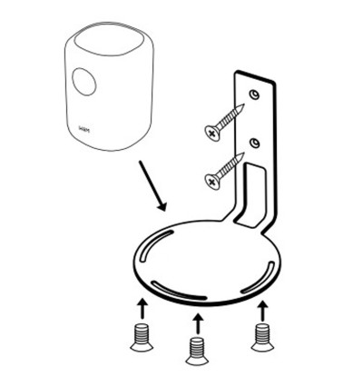 WiiM Bracket WW-01 - Uchwyt ścienny do głośnika WiiM Sound i Sound Lite