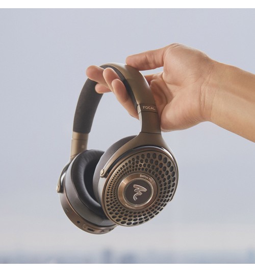 Focal Bathys MG - Bezprzewodowe słuchawki wokółuszne zamknięte Bluetooth 5.2 z ANC