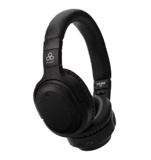 Final Audio UX3000 SV - Nauszne słuchawki bezprzewodowe Bluetooth 5.0 z ANC