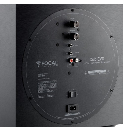 Focal Cub Evo - Subwoofer aktywny 8.25" do kina domowego