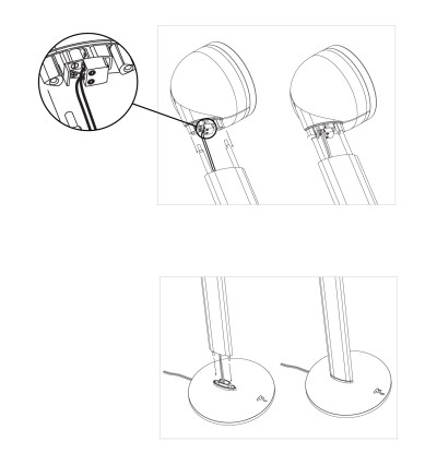 Focal Dôme Stands - Stojaki podłogowe do głośników Focal Dôme (para)