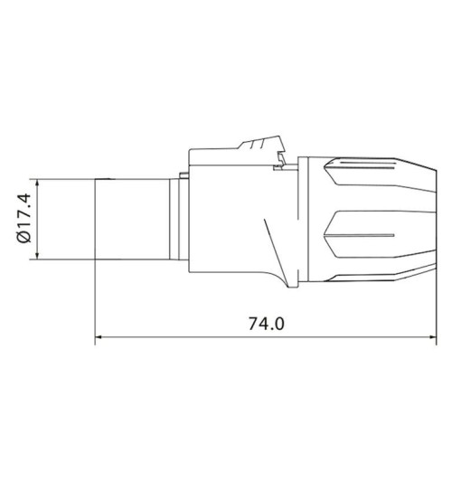 Roxtone RPCO001 - Wtyk zasilania power-out