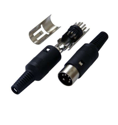 Wtyk DIN 5 pin na kabel