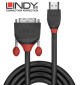 Lindy Black Line 36271 - Kabel HDMI - DVI-D