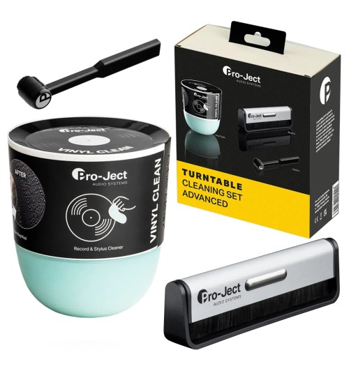 Pro-Ject Cleaning Set Advanced - Zestaw akcesoriów do czyszczenia płyt winylowych i igły gramofonowej