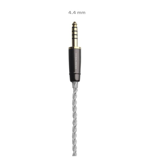 Meze Audio MMCX to 4.4 mm Balanced Silver-Plated Upgrade Cable - Wymienny kabel słuchawkowy Hi-End