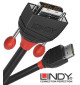 Lindy Black Line 36272 - Kabel HDMI - DVI-D