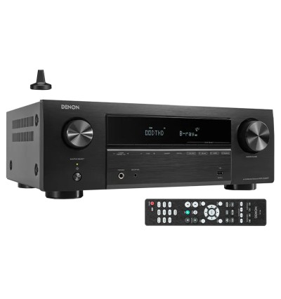 Denon AVR-X580BT - Amplituner kina domowego 5.2 z Dolby TrueHD i Bluetooth