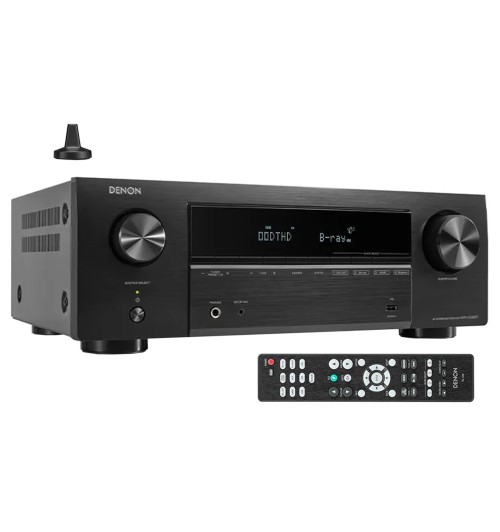 Denon AVR-X580BT - Amplituner kina domowego 5.2 z Dolby TrueHD i Bluetooth