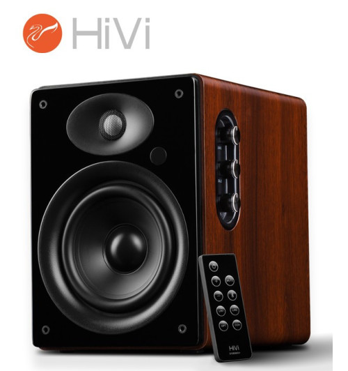 HiVi Swan D1080MKII+ - Zestaw kolumn stereo 2.0 Bluetooth