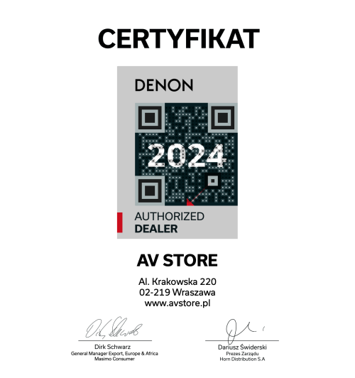 Denon DCD-900NE - Odtwarzacz CD z USB i Advanced AL32 Processing Plus