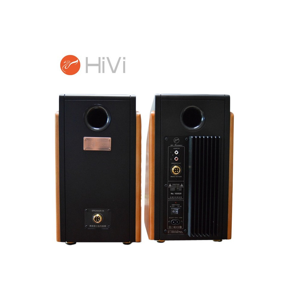 HiVi Swans M200MKIII+ – Zestaw kolumn stereo 2.0 Bluetooth