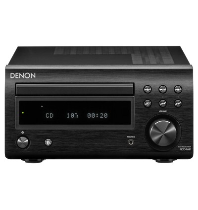 Denon RCD-M41 - Amplituner stereo z odtwarzaczem CD, FM i Bluetooth