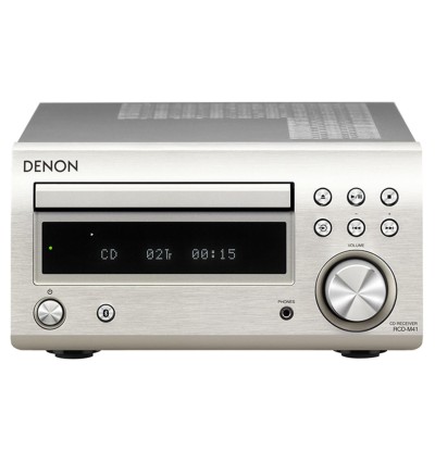 Denon RCD-M41 - Amplituner stereo z odtwarzaczem CD, FM i Bluetooth
