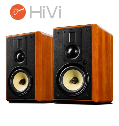 HiVi Swans M3AMKII – Zestaw kolumn stereo 2.0 Bluetooth, WiFi