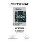 Denon RCD-N12 DAB - Amplituner stereo z odtwarzaczem CD, HEOS Built-in, DAB/FM i Bluetooth