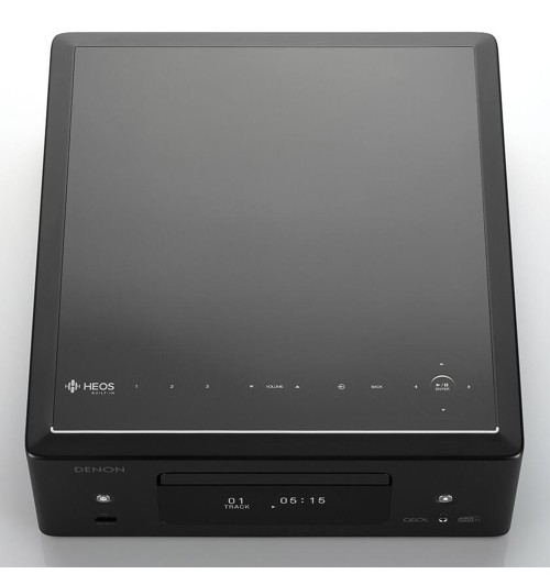 Denon RCD-N12 DAB - Amplituner stereo z odtwarzaczem CD, HEOS Built-in, DAB/FM i Bluetooth