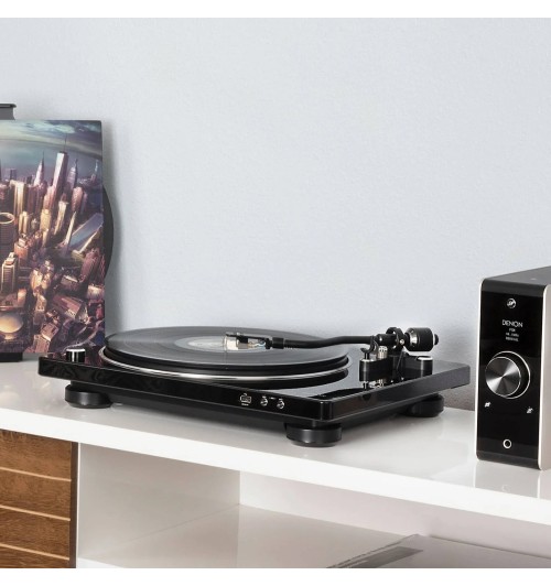 Denon DP-450USB - Gramofon Hi-Fi z napędem paskowym i USB