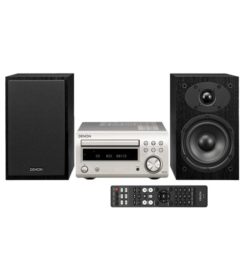 Denon D-M41 - Mini wieża stereo Hi-Fi z CD, Bluetooth i FM