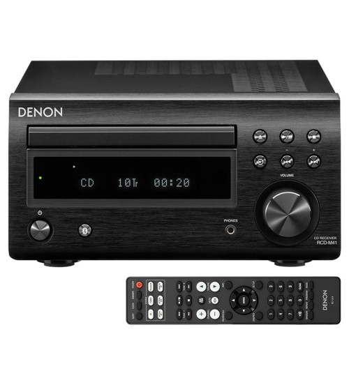 Denon D-M41 - Mini wieża stereo Hi-Fi z CD, Bluetooth i FM