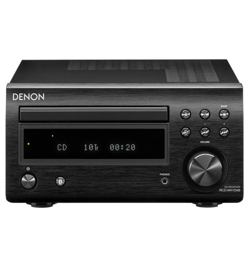 Denon D-M41DAB - Mini wieża stereo Hi-Fi z CD, Bluetooth i DAB/FM