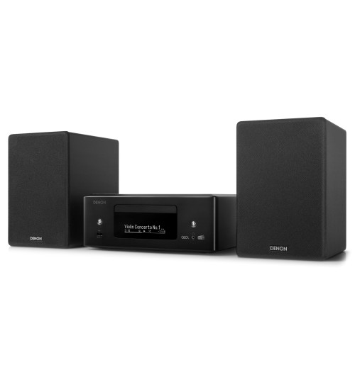 Denon CEOL N12DAB - Mini wieża stereo Hi-Fi z CD i HEOS