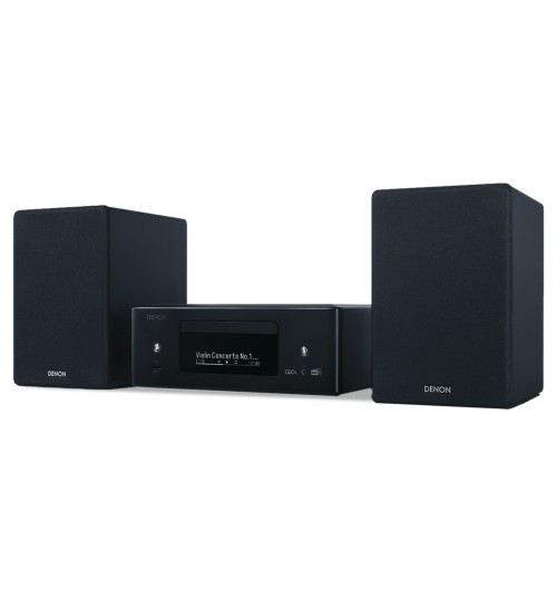 Denon CEOL N12DAB - Mini wieża stereo Hi-Fi z CD i HEOS