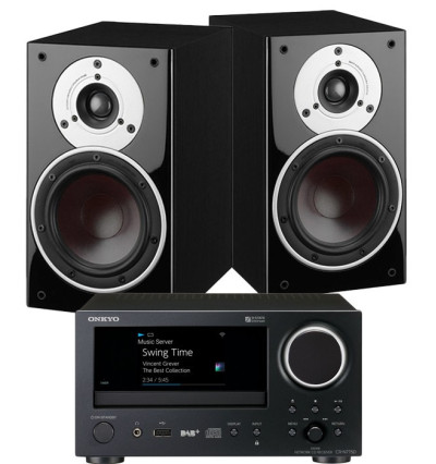 Zestaw stereo 2.0 – Onkyo CR-N775D + Dali Zensor 1