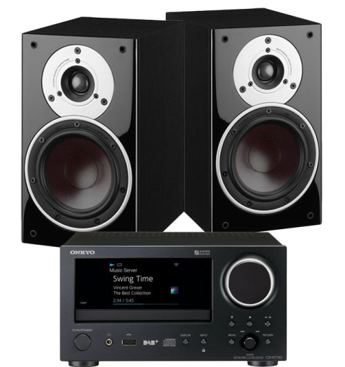 Zestaw stereo 2.0 – Onkyo CR-N775D + Dali Zensor 1