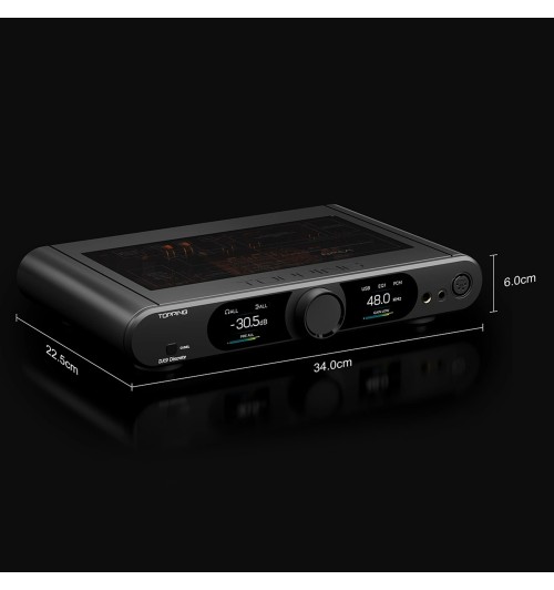 Topping DX9 Discrete - Wzmacniacz słuchawkowy z przetwornikiem DAC