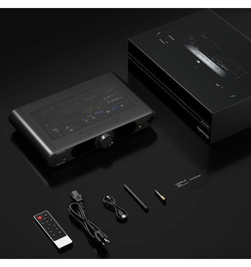 Topping DX9 Discrete - Wzmacniacz słuchawkowy z przetwornikiem DAC