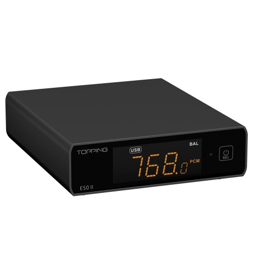 Topping E50 II - Przetwornik cyfrowo-analogowy DAC Hi-Res z Bluetooth