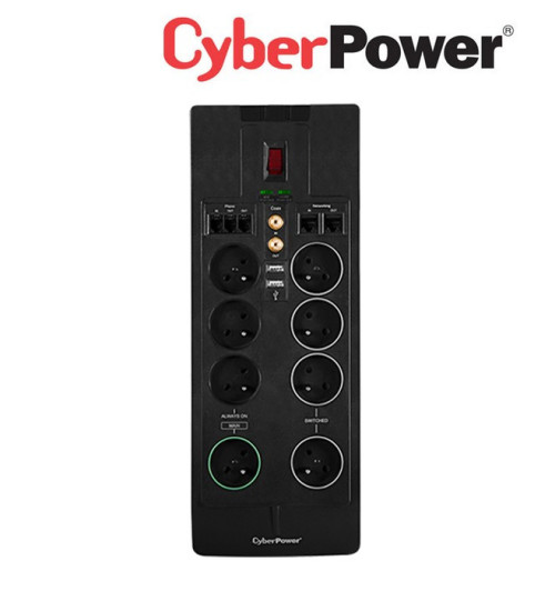 Listwa zasilająca 8 gniazd 2.4m CyberPower SB0801PRG-FR