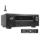 Denon AVR-X2900H DAB - Amplituner sieciowy 7.2 4K/8K Dolby Atmos z HEOS
