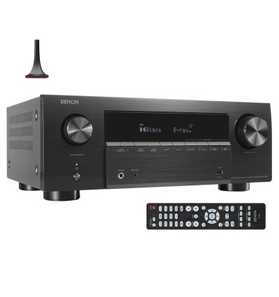Denon AVR-X2900H DAB - Amplituner sieciowy 7.2 4K/8K Dolby Atmos z HEOS