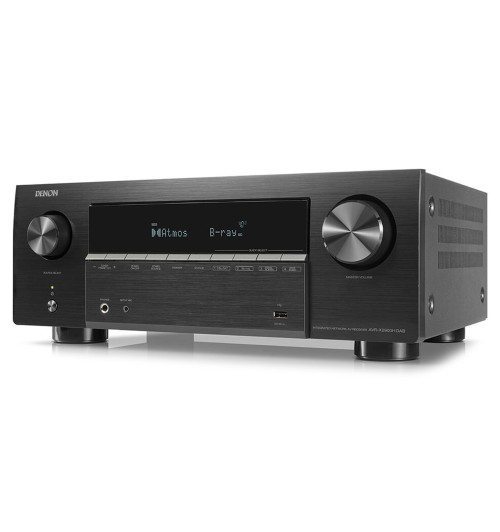 Denon AVR-X2900H DAB - Amplituner sieciowy 7.2 4K/8K Dolby Atmos z HEOS