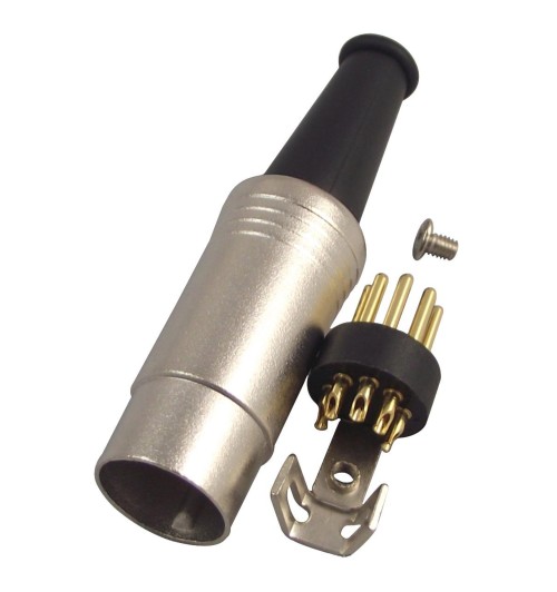 REAN by Neutrik NYS322G - Pozłacany wtyk DIN 5