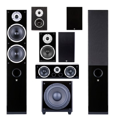 Wilson Raptor 7 5.1.2 - Zestaw kolumn do kina domowego 5.1.2