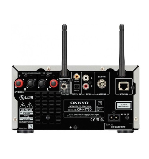 Zestaw stereo 2.0 – Onkyo CR-N775D + STX MX-140