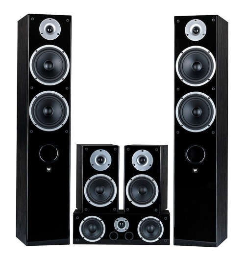 Zestaw: amplituner Denon AVR-X1800H + kolumny do kina domowego Wilson Raptor 7 5.0