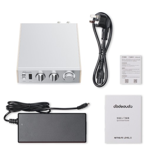 FiiO x JadeAudio Level 1 - Kompaktowy wzmacniacz stereo Hi-Fi z Bluetooth 6.0