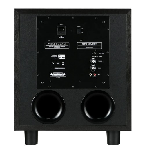 Wharfedale SW-12 (SW 12) - Subwoofer aktywny 12" do kina domowego