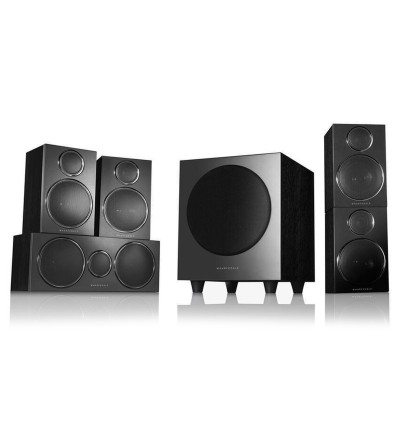 Wharfedale DX-3 5.1 HCP - Zestaw kolumn głośnikowych do kina domowego 5.1