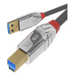 Kabel USB 3.1 A - B Cromo Line Lindy 36660 - 0.5 m