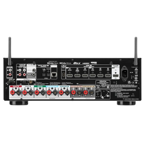 Denon AVR-S770H - Amplituner sieciowy 7.2 8K Dolby Atmos z HEOS