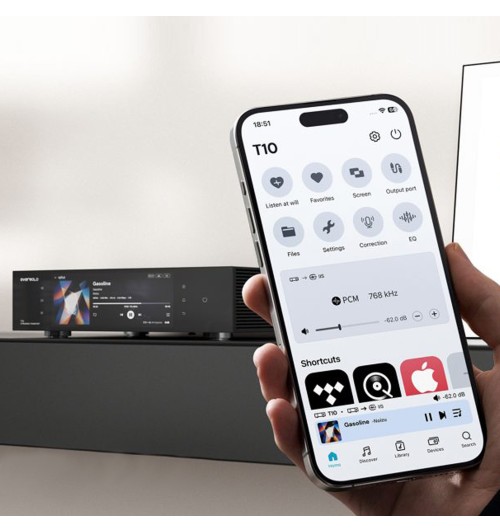 EverSolo T10 - Profesjonalny transport sieciowy / streamer audio